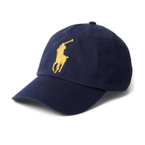 Polo Ralph Lauren Large Gold Pony Classic Twill Adjustable Strapback