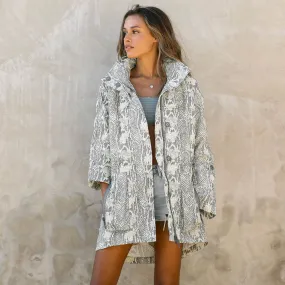 Python Print Anorak Jacket