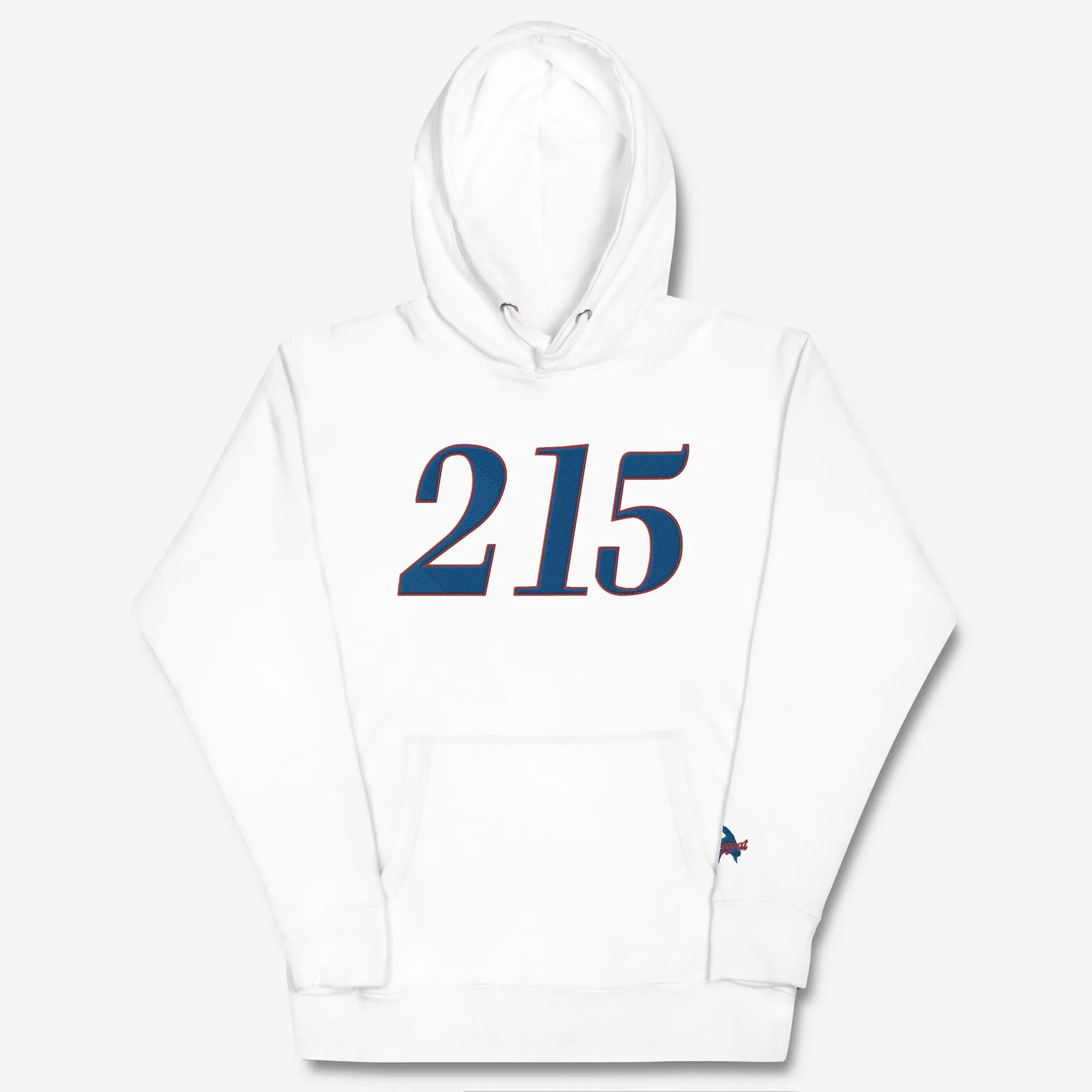 "215 Liberty" Embroidered Hoodie