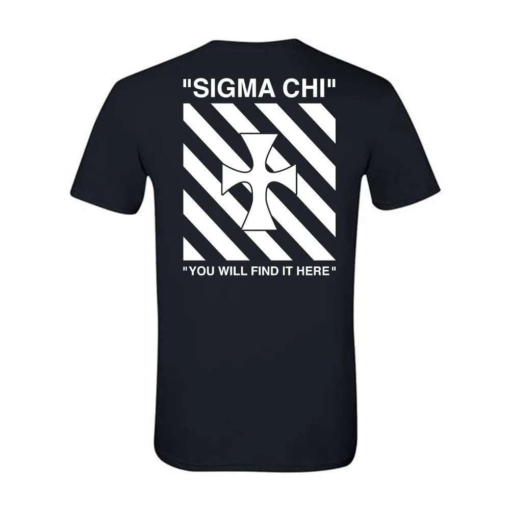 "CollegeThread" off-white Sigma Chi