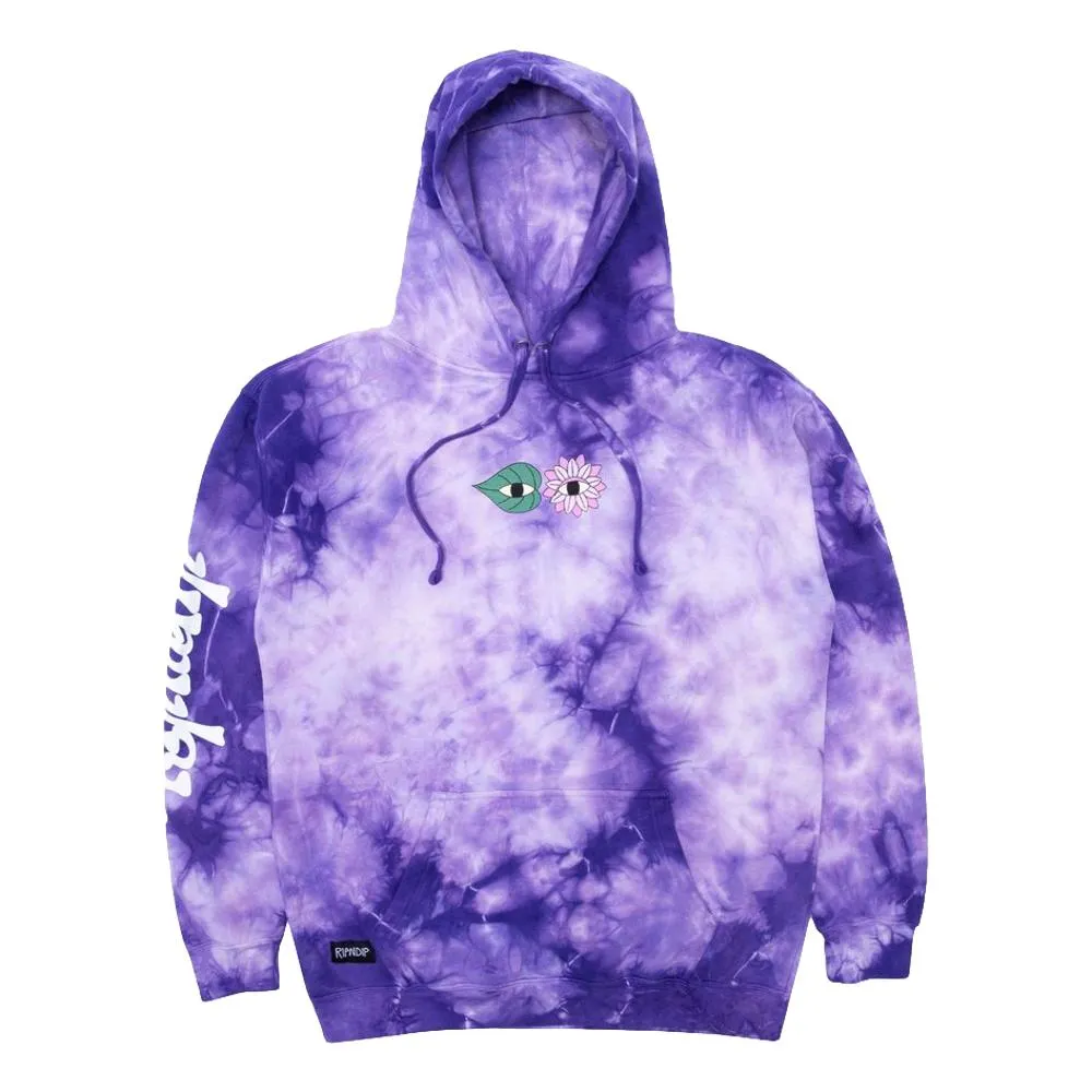 RIPNDIP HOME GROWN HOODIE-LILAC LIGHT WAS