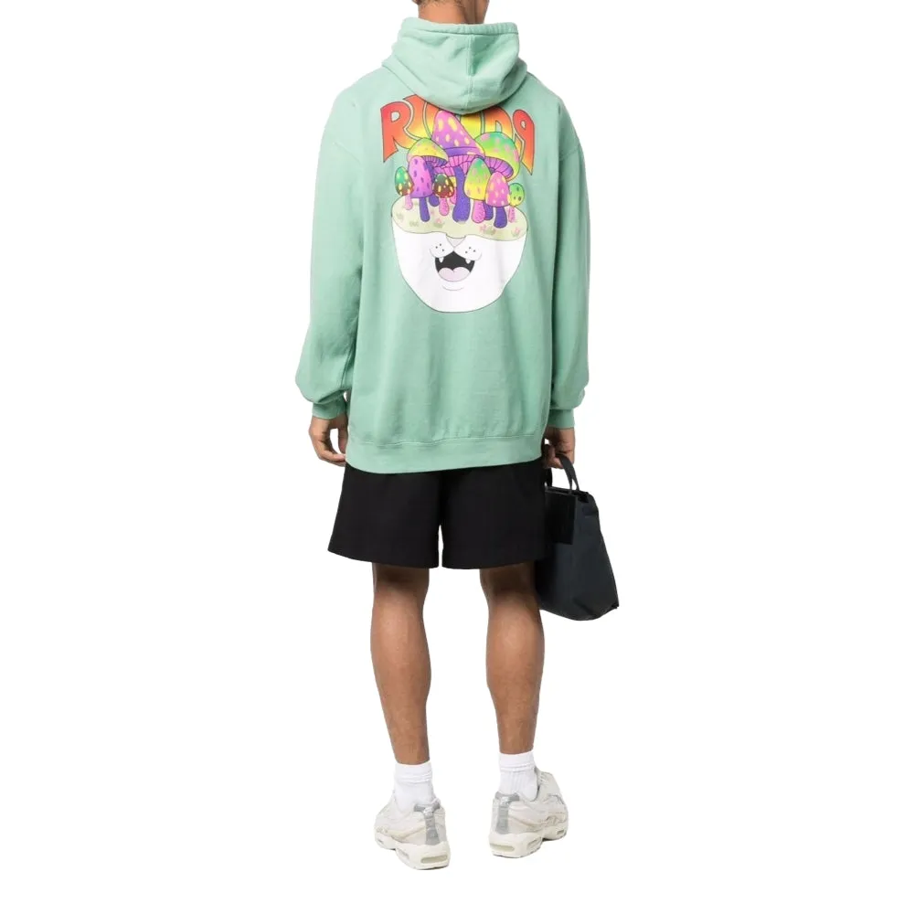 RIPNDIP ZEN GARDEN HOODIE-DARK PINE GREEN