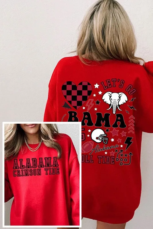 ROLL TIDE ALABAMA UNISEX FLEECE SWEATSHIRT