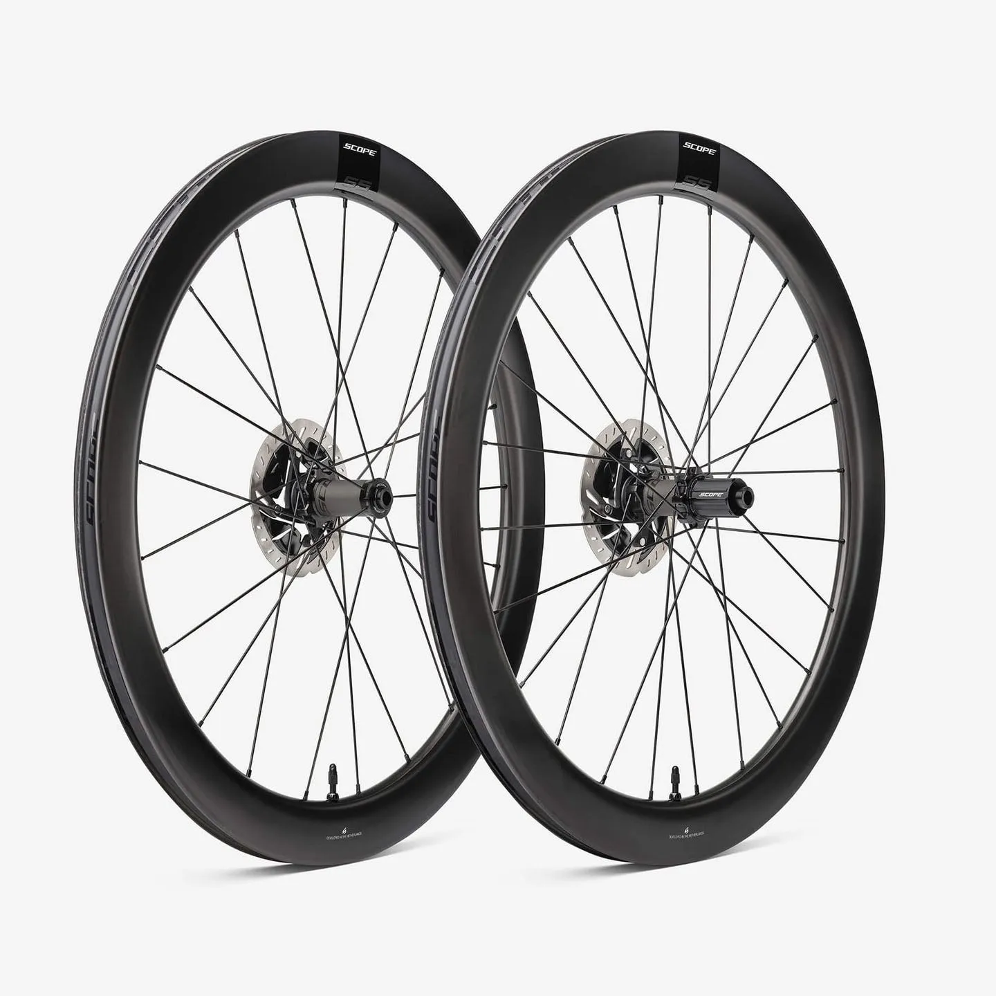 Scope S5 Aero Carbon Tubeless Disc Brake Wheel - Shimano/Sram - Black