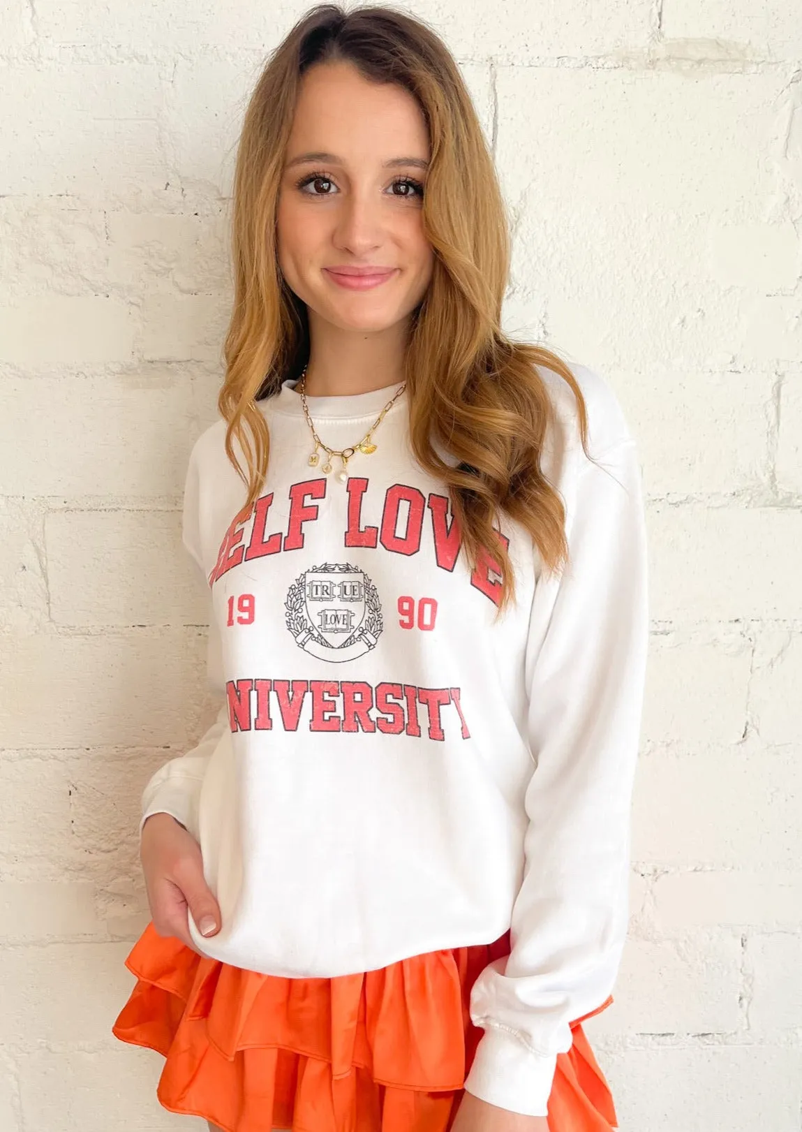 Self Love University Graphic Sweatshirt