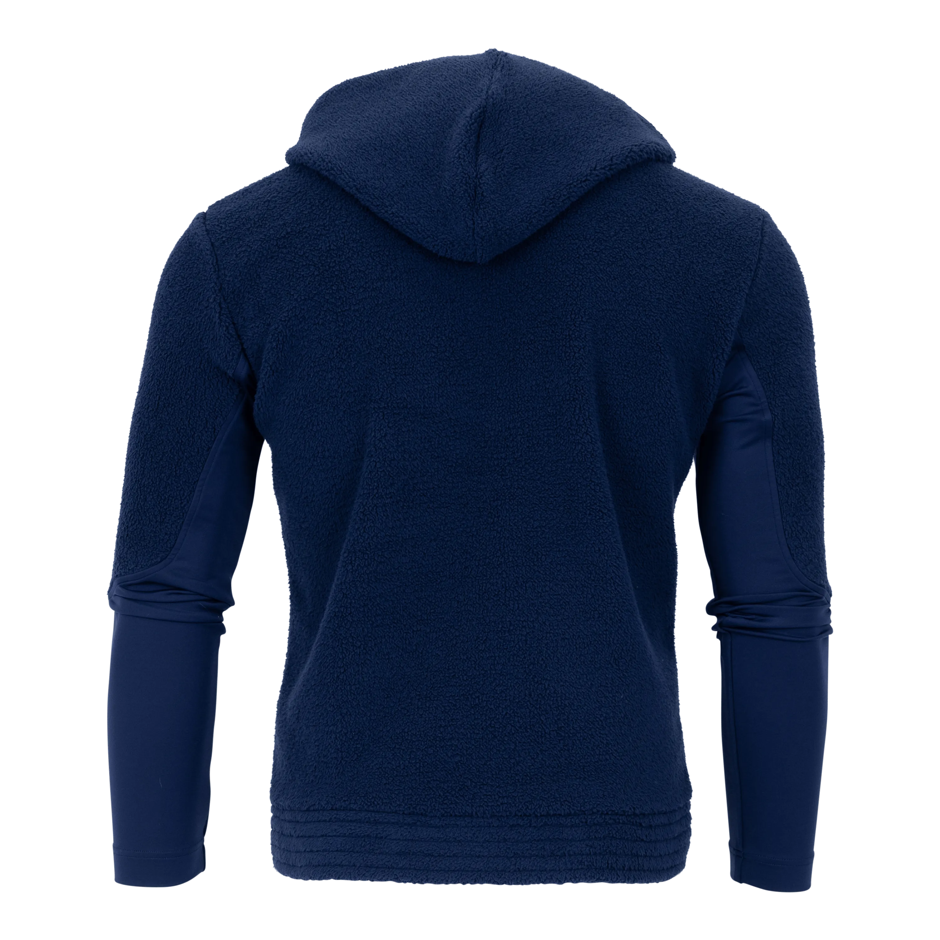 Sherpa Hybrid Full-Zip Hoodie