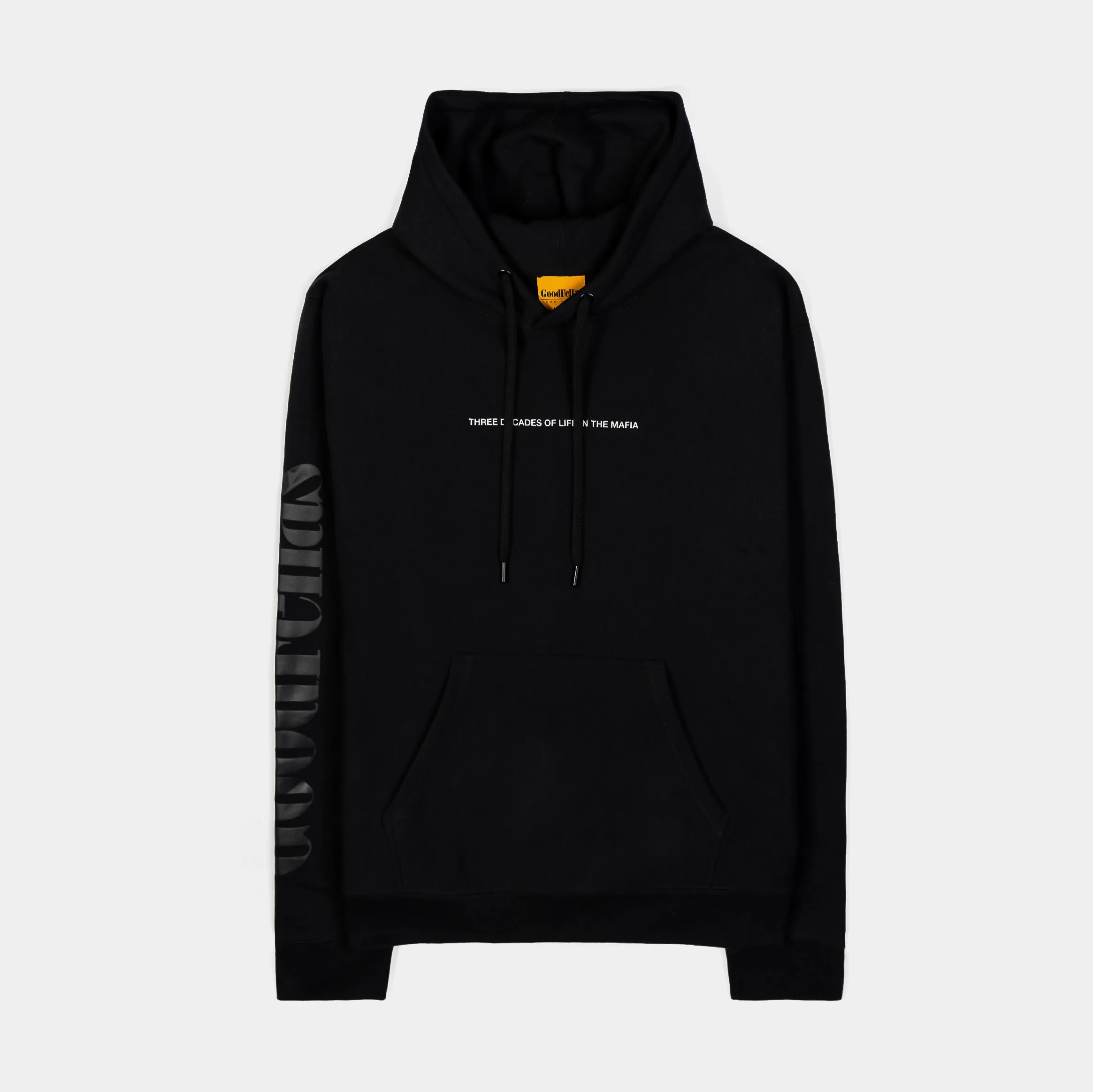 SP x Goodfellas Portraits Pullover Mens Hoodie (Black/Yellow)