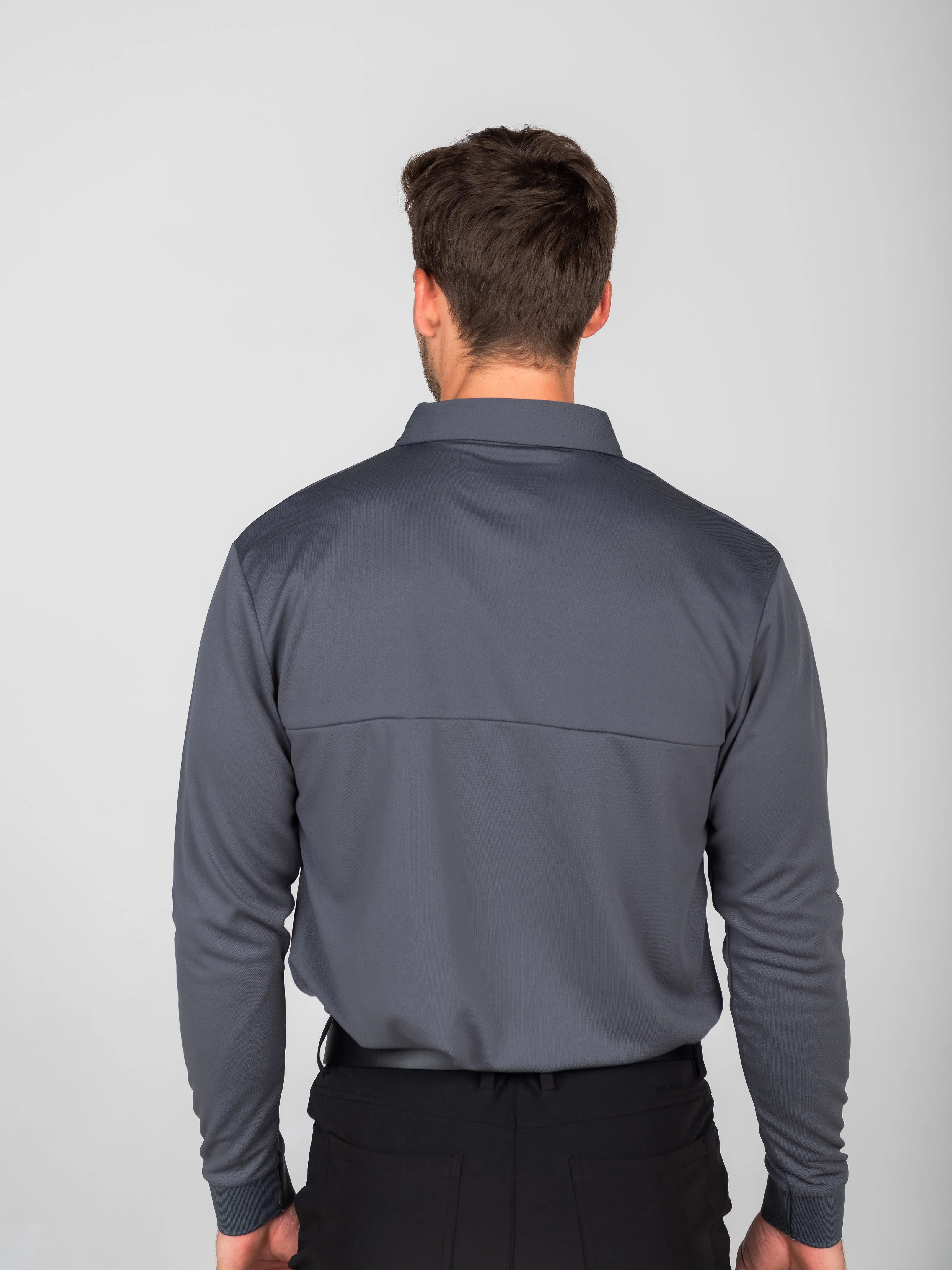 Sport-tech Long Sleeve Polo