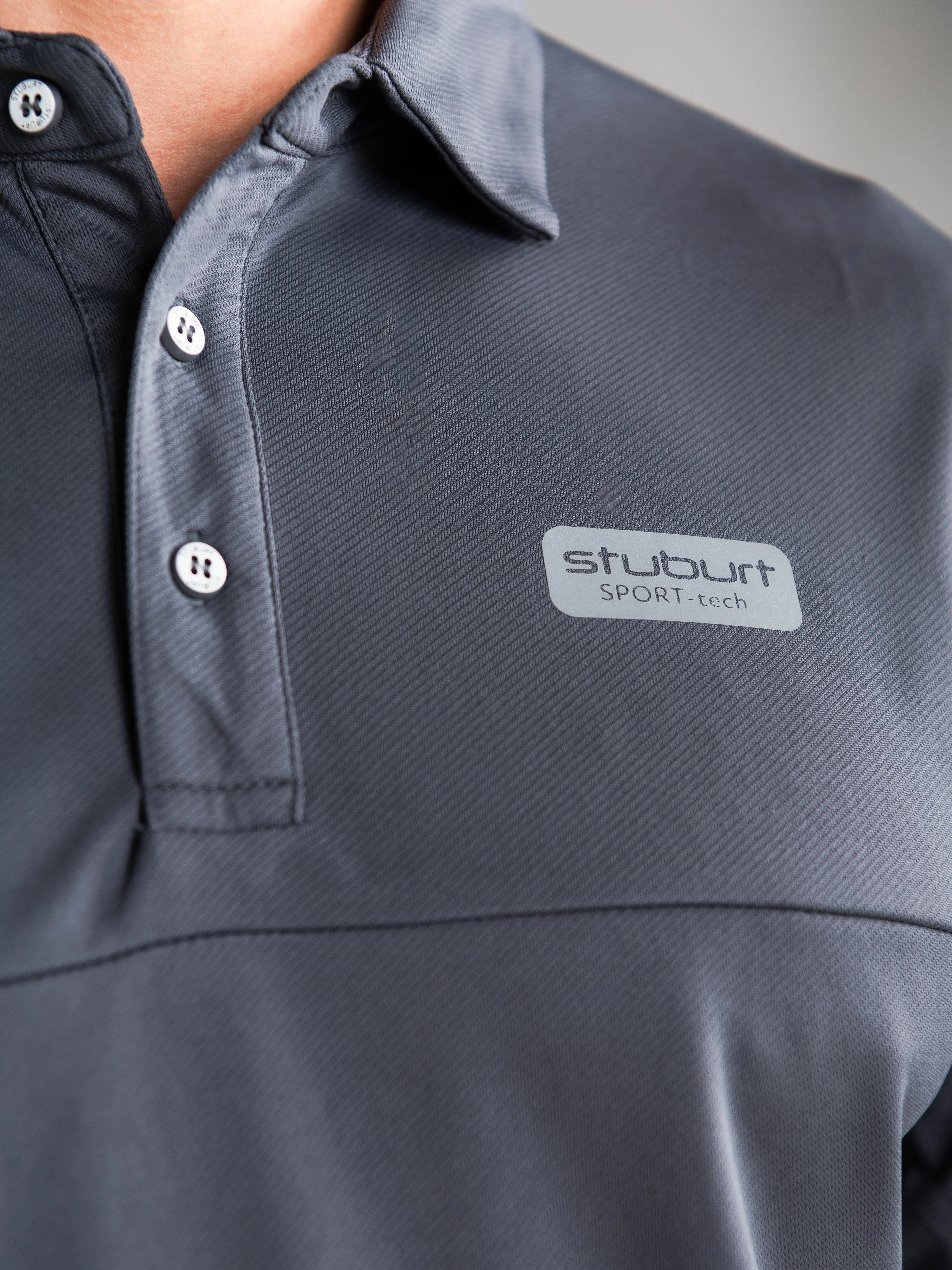 Sport-tech Long Sleeve Polo