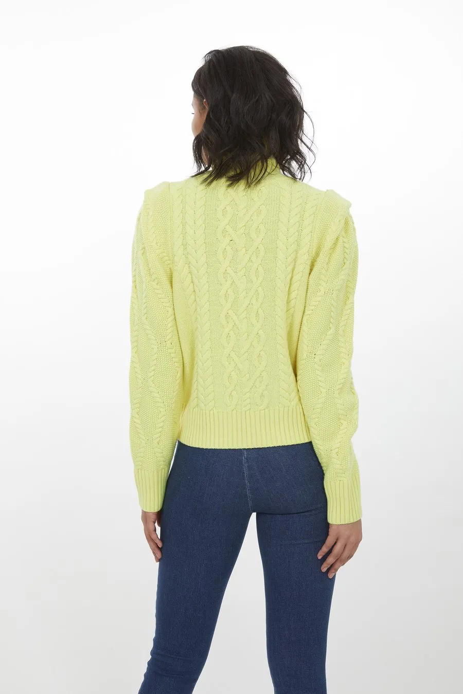 Sunflower Jordan Cable Sweater