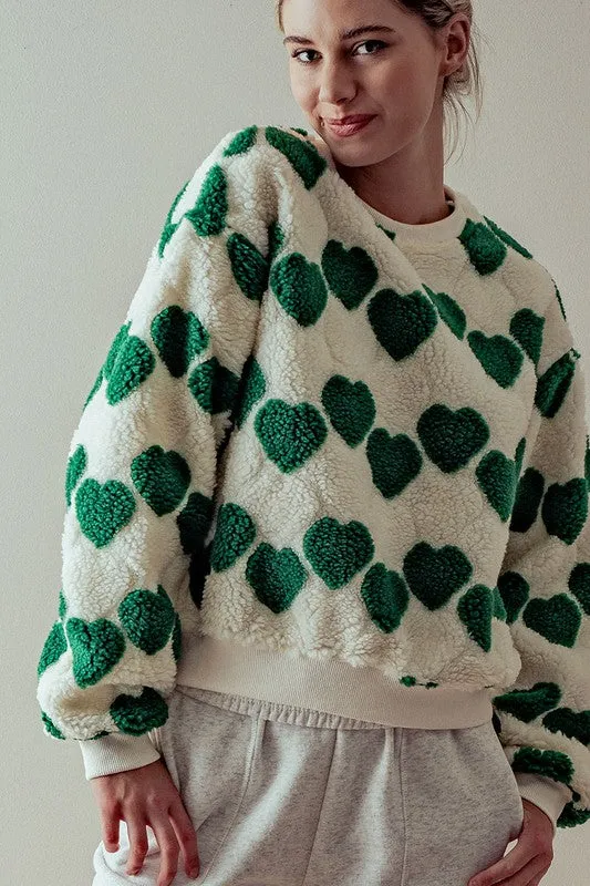 Sweater Warm Hearts Verde