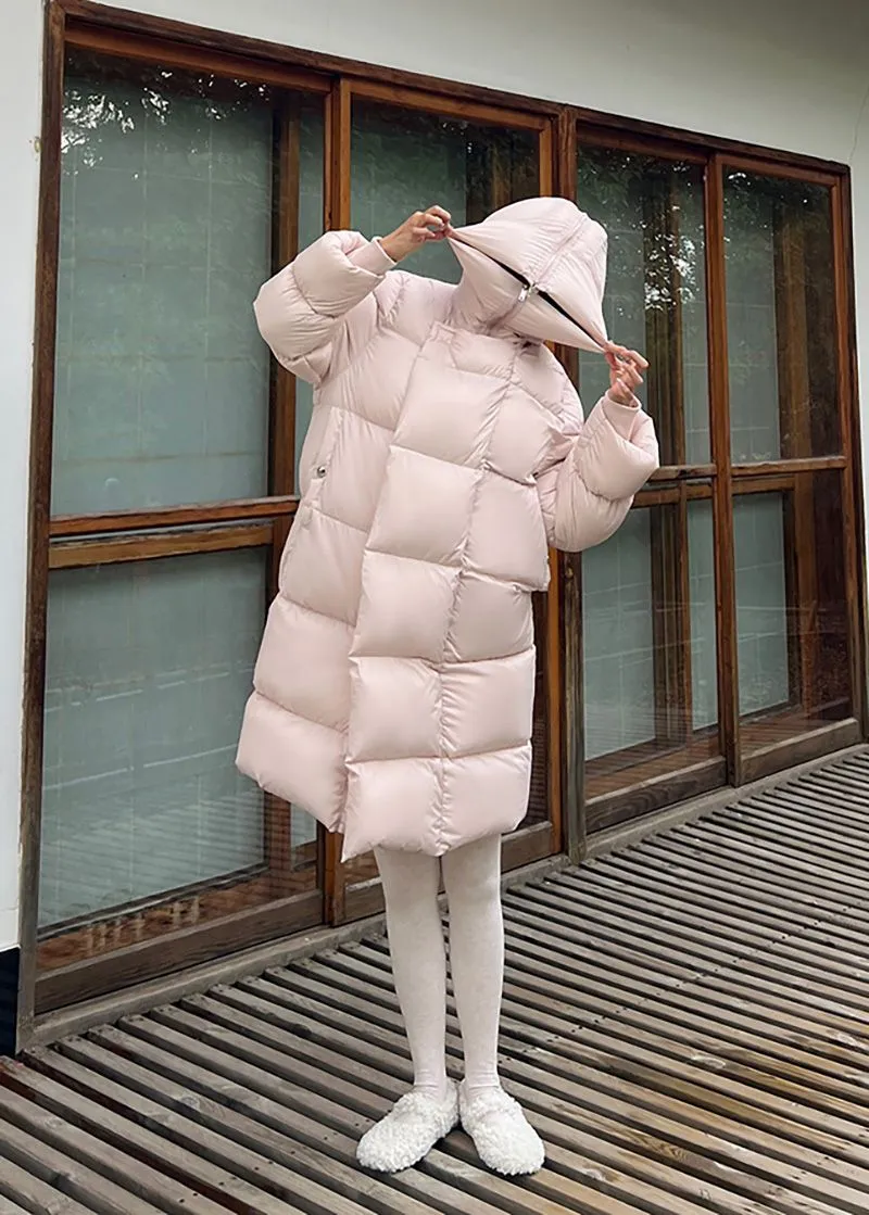 Trista Winter Oversize Hooded Long Down Puffy Coat