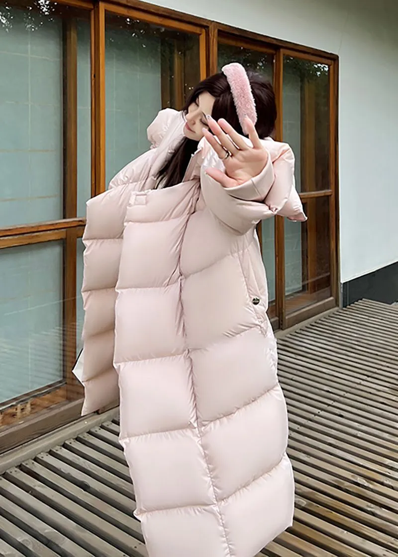 Trista Winter Oversize Hooded Long Down Puffy Coat