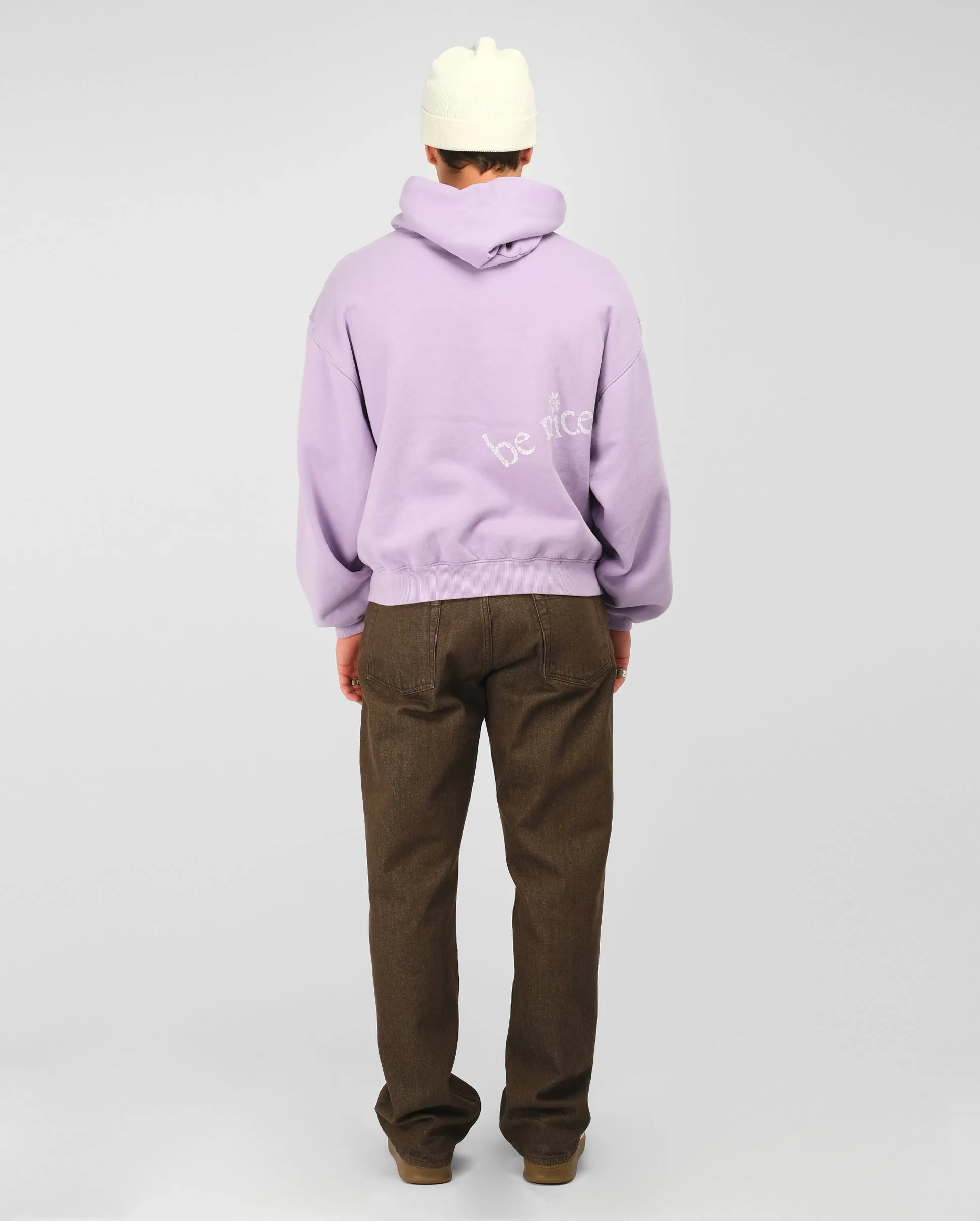 VENICE HOODIE KNIT / PINK