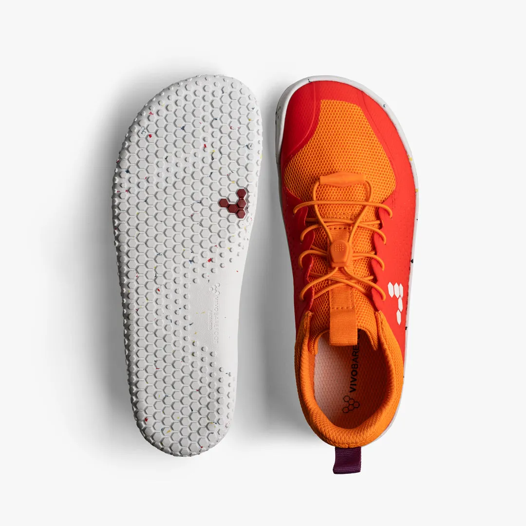 Vivobarefoot Primus Sport III Juniors - Cherry Tomato