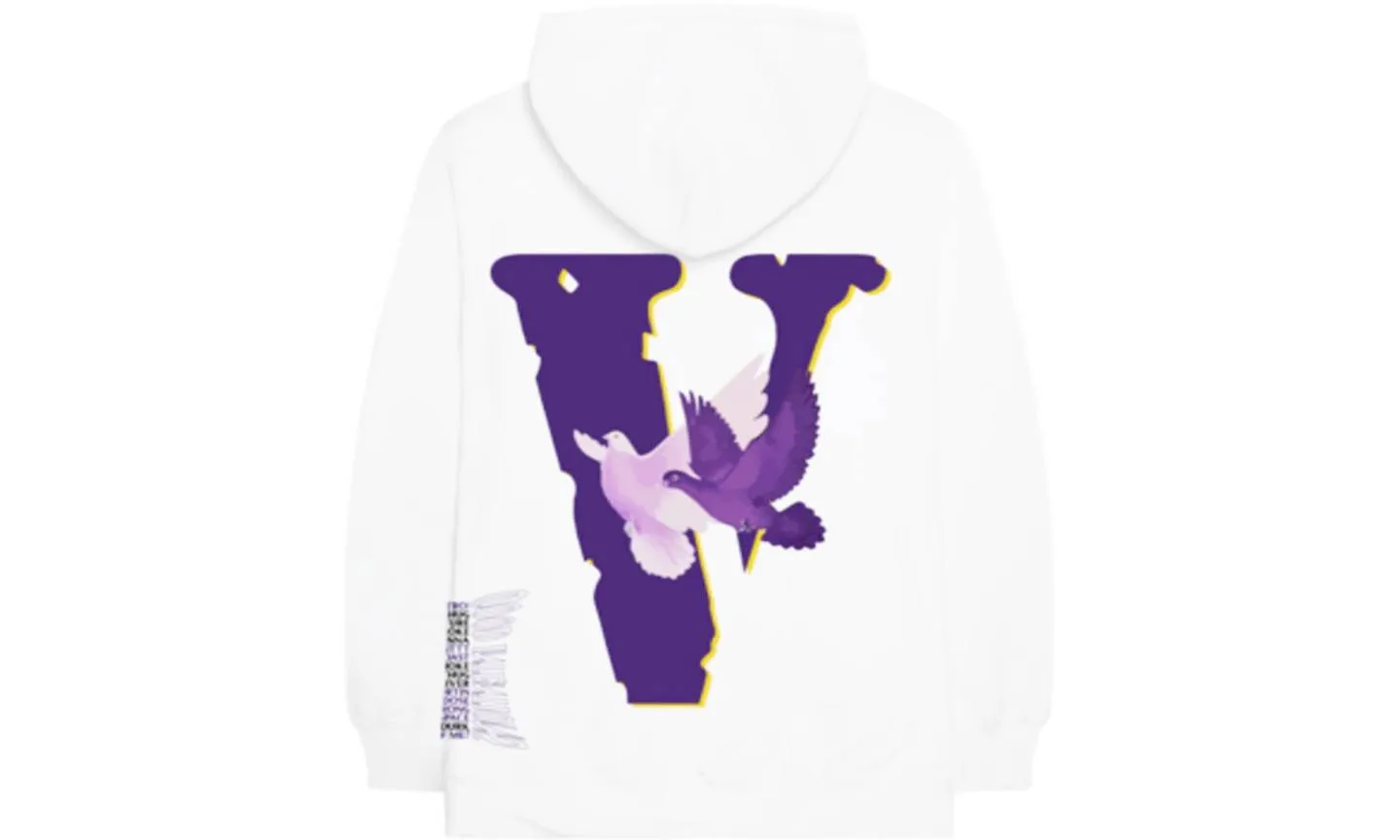 Vlone Doves Hoodie White