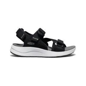 Women's Elle Sport Backstrap Sandal  |  Black/Steel Grey