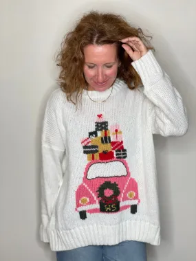 Wooden Ships Wonderful Christmas Crew Sweater